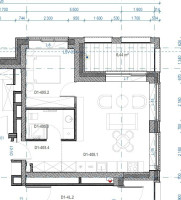 Parduodamas butas Lvivo g., Šnipiškės, Vilniaus m., Vilniaus m. sav., 45.32 m2 ploto, 2 kambariai 4