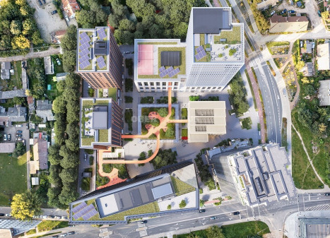 Parduodamas butas Lvivo g., Šnipiškės, Vilniaus m., Vilniaus m. sav., 53.54 m2 ploto, 2 kambariai