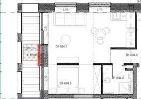Parduodamas butas Lvivo g., Šnipiškės, Vilniaus m., Vilniaus m. sav., 45.69 m2 ploto, 2 kambariai 3