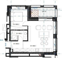 Parduodamas butas Lvivo g., Šnipiškės, Vilniaus m., Vilniaus m. sav., 45.34 m2 ploto, 2 kambariai 4