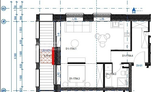 Parduodamas butas Lvivo g., Šnipiškės, Vilniaus m., Vilniaus m. sav., 45.88 m2 ploto, 2 kambariai 4