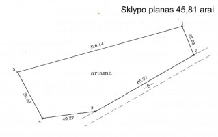 Parduodamas  sklypas Gavėnių k., Širvintų r. sav., 45.81 a ploto 4