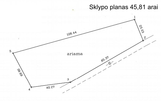 Parduodamas  sklypas Gavėnių k., Širvintų r. sav., 45.81 a ploto 4