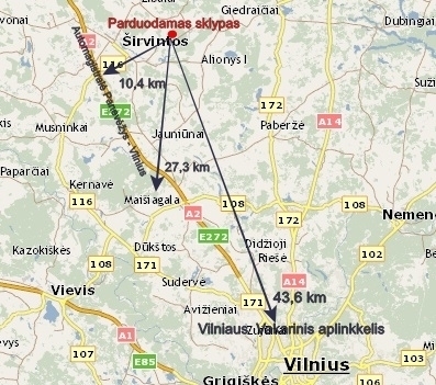 Parduodamas sklypas Gavėnių k., Širvintų r. sav., 45.81 a ploto 6