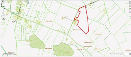 Parduodamas žemės ūkio paskirties sklypas Malgažatavos k., Anykščių r. sav., 1605 a ploto 2