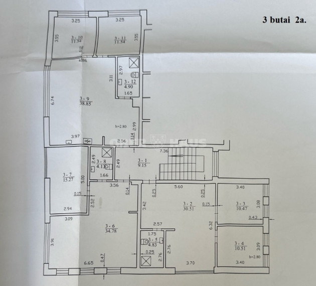 Parduodamos administracinės, gamybinės, kitos paskirties, maitinimo, sandėliavimo patalpos Žalgirio g., Druskininkų m., Druskininkų sav., 741.1 m2 ploto 14
