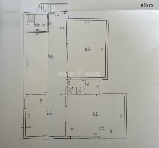 Parduodamos administracinės, gamybinės, kitos paskirties, maitinimo, sandėliavimo patalpos Žalgirio g., Druskininkų m., Druskininkų sav., 741.1 m2 ploto 20
