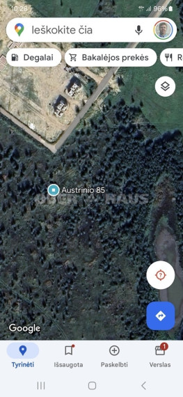 Parduodamas namų valdos paskirties sklypas Austrinio g., Palangos m. sav., 10 a ploto 3