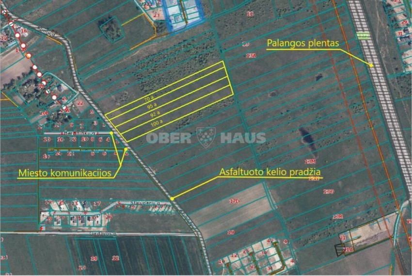 Parduodamas pramonės/sandėliavimo/prekybos paskirties sklypas Lazdinėlių g , Tauralaukis, Klaipėdos m., Klaipėdos m. sav., 350 a ploto 3
