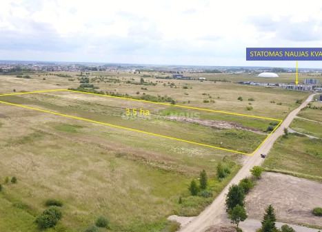 Parduodamas pramonės/sandėliavimo/prekybos paskirties sklypas Lazdinėlių g , Tauralaukis, Klaipėdos m., Klaipėdos m. sav., 350 a ploto