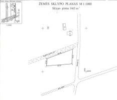 Parduodamas žemės ūkio paskirties sklypas Būtingės g. , Šventoji, Palangos m., Palangos m. sav., 14.65 a ploto 5