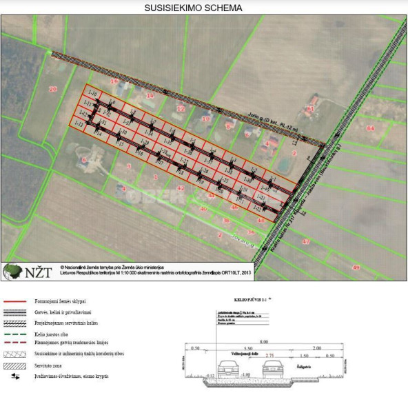 Parduodamas namų valdos paskirties sklypas Baukštininkų g, Baukštininkų k., Klaipėdos r. sav., 564 a ploto 6
