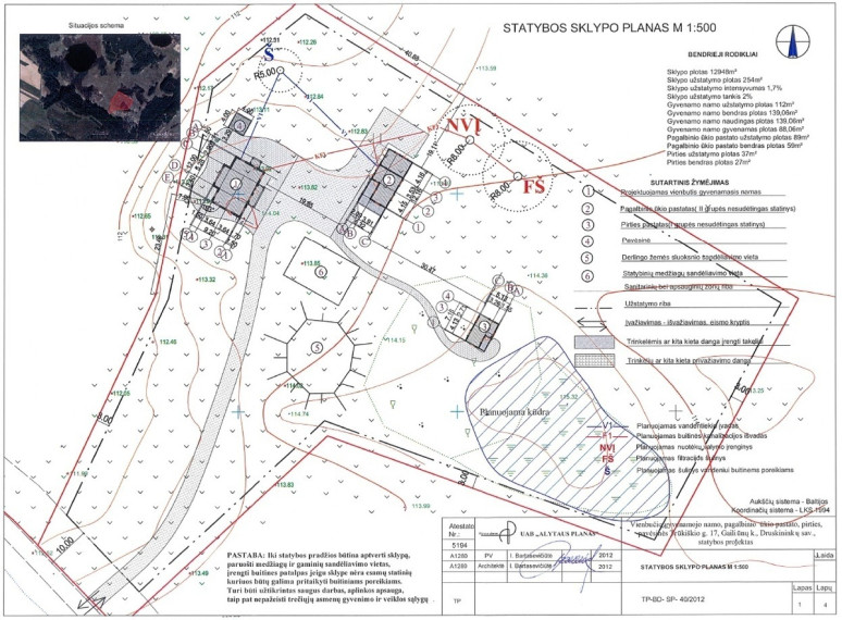 Parduodamas namas Trukiškio g., Gailiūnų k., Druskininkų sav., 139.06 m2 ploto, 1 aukštai 14