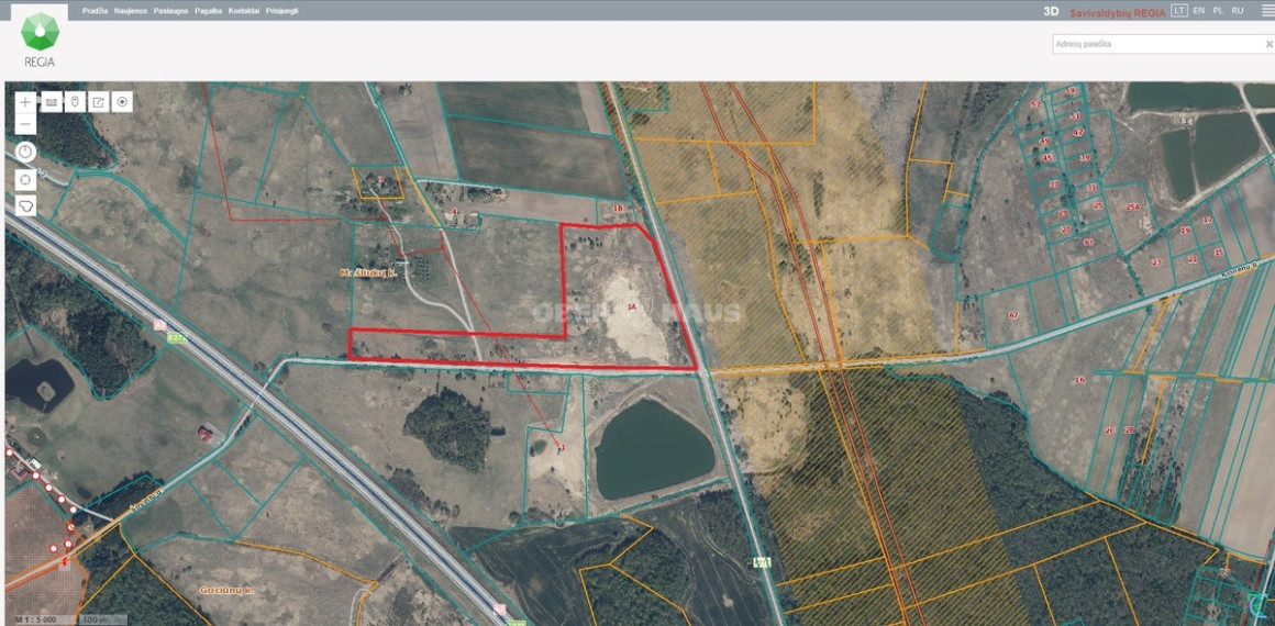 Parduodamas sklypas Mešliukų k., Širvintų r. sav., 856.49 a ploto 6