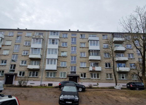Parduodamas butas Dubijos g., Centras, Šiaulių m., Šiaulių m. sav., 53.97 m² ploto 3 kambariai