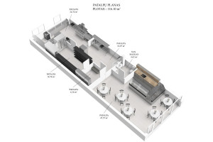 Parduodamos administracinės, kitos paskirties, maitinimo, paslaugų, prekybos patalpos Eitminų g., Pašilaičiai, Vilniaus m., Vilniaus m. sav., 116.1 m2 ploto 12