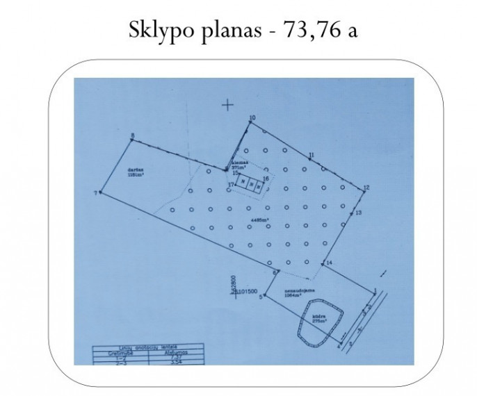 Parduodamas sklypas Verbiliškių k., Širvintų r. sav., 73.76 a ploto 5