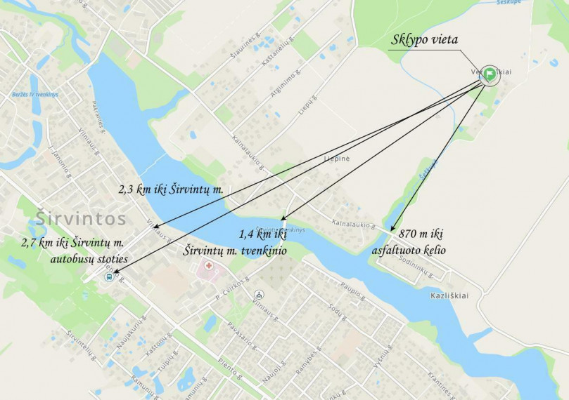 Parduodamas  sklypas Verbiliškių k., Širvintų r. sav., 73.76 a ploto 10