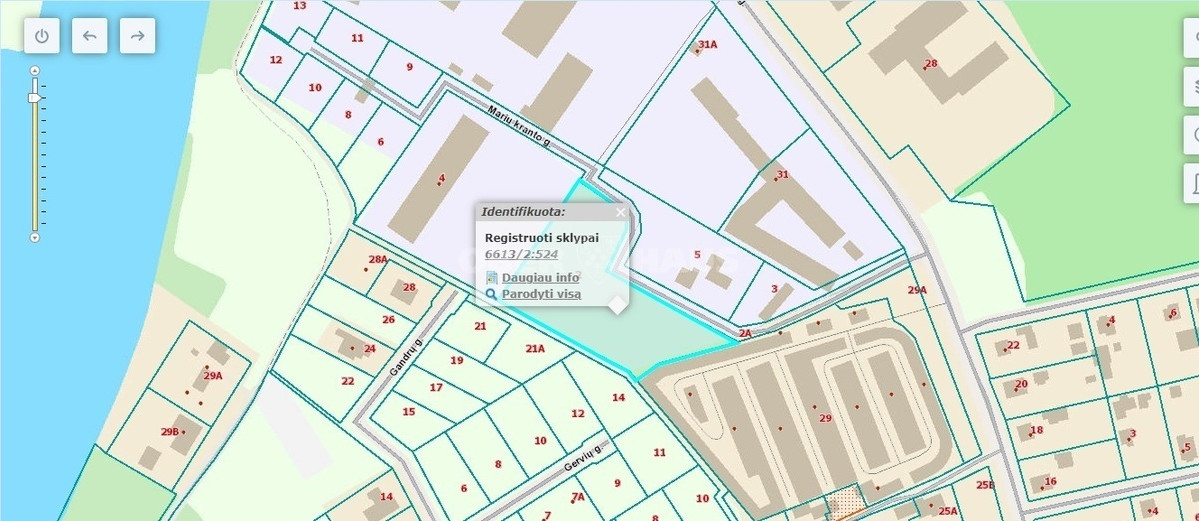 Parduodamas komercinės paskirties sklypas Marių kranto g. , Dembavos k., Panevėžio r. sav., 64.96 a ploto 2