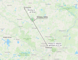 Parduodamas  sklypas Salų k., Širvintų r. sav., 1490.81 a ploto 30