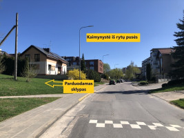 Sklypas daugiabučiui statyti  Kaminkelio g., Naujininkai 4