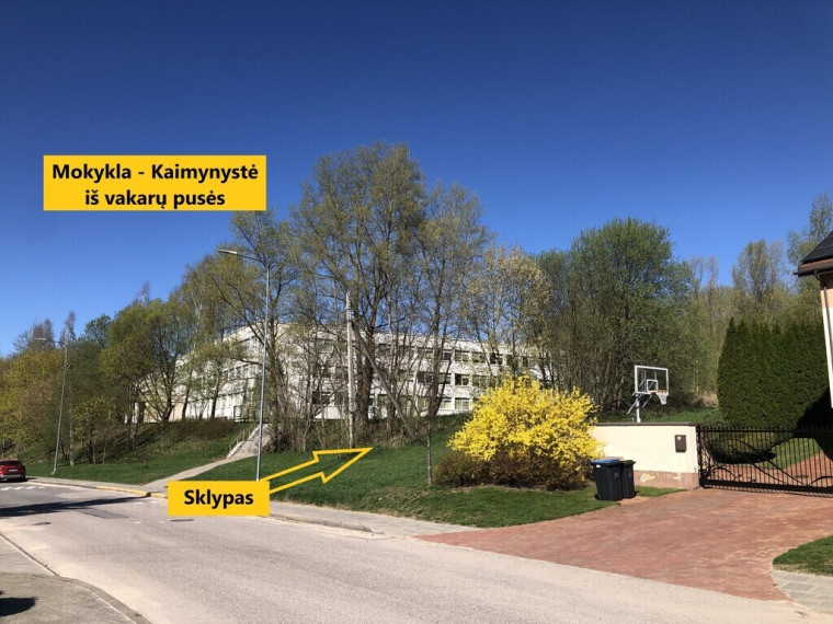 Sklypas daugiabučiui statyti Kaminkelio g., Naujininkai 5
