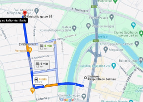 Nuomojamos administracinės, kitos paskirties, paslaugų, prekybos patalpos Kęstučio g., Žvėrynas, Vilniaus m., Vilniaus m. sav., 147.43 m2 ploto 12