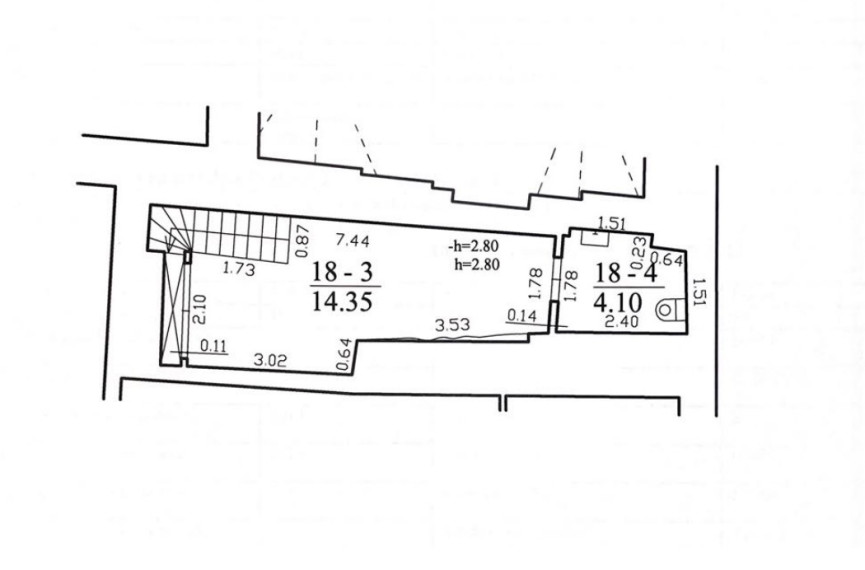 Parduodamos kitos paskirties, maitinimo, paslaugų, prekybos patalpos Visų Šventųjų g., Senamiestis, Vilniaus m., Vilniaus m. sav., 41 m2 ploto 20