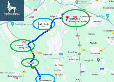 Parduodamas kitos paskirties sklypas Svajonės 1-oji, Melekonių k., Vilniaus r. sav., 50 a ploto