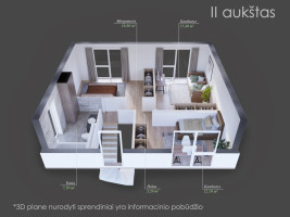 Parduodamas namas Daumanto g., Kuprioniškių k., Vilniaus r. sav., 136 m2 ploto, 2 aukštai 13