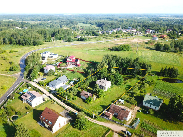 Parduodamas namas M. Zdziechovskio g., Sudervės k., Vilniaus r. sav., 322 m2 ploto, 2 aukštai 26