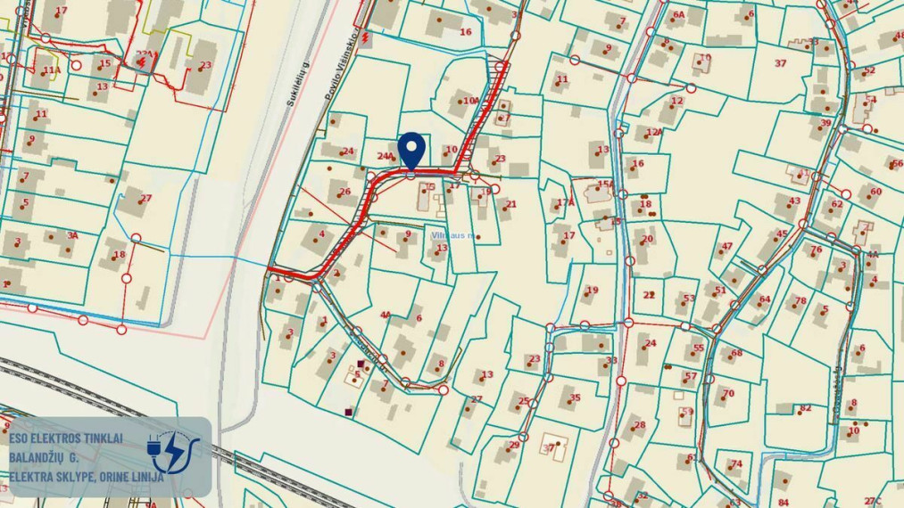 Parduodamas  sklypas Balandžių g., Markučiai, Vilniaus m., Vilniaus m. sav., 11.71 a ploto 3