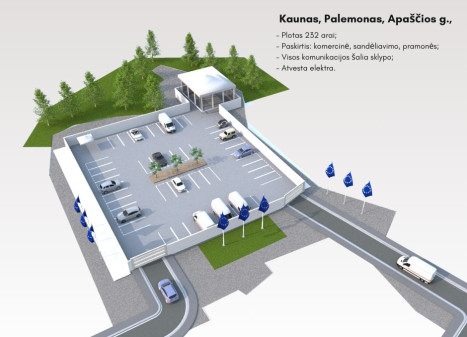 Nuomojamas  sklypas Apaščios g., Palemonas, Kauno m., Kauno m. sav., 232 a ploto