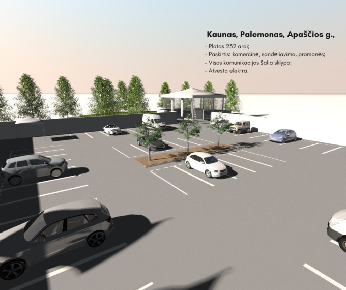 Nuomojamas sklypas Apaščios g., Palemonas, Kauno m., Kauno m. sav., 232 a ploto 2