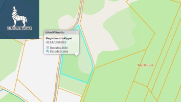 Parduodamas kitos paskirties sklypas Skirlėnų k., Vilniaus r. sav., 78 a ploto 2