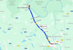 Parduodamas žemės ūkio paskirties sklypas Nešeikių k., Prienų r. sav., 85 a ploto 6