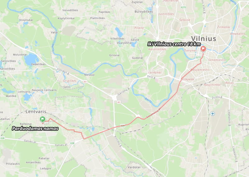 Parduodamas namas Obelų g., Lentvario m., Trakų r. sav., 85.59 m2 ploto, 2 aukštai 14