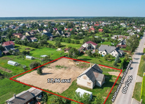 Parduodamas namas Obelų g., Lentvario m., Trakų r. sav., 85.59 m2 ploto, 2 aukštai