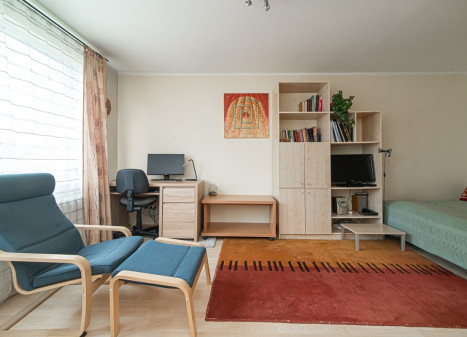 Parduodamas butas Kunigiškių g., Grigiškės, Vilniaus m., Vilniaus m. sav., 30.11 m2 ploto, 1 kambariai
