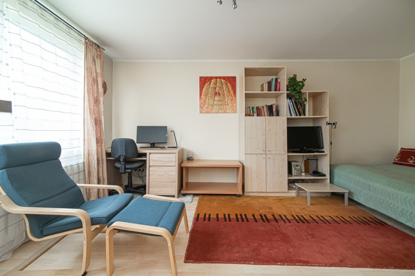 Parduodamas butas Kunigiškių g., Grigiškės, Vilniaus m., Vilniaus m. sav., 30.11 m2 ploto, 1 kambariai 1