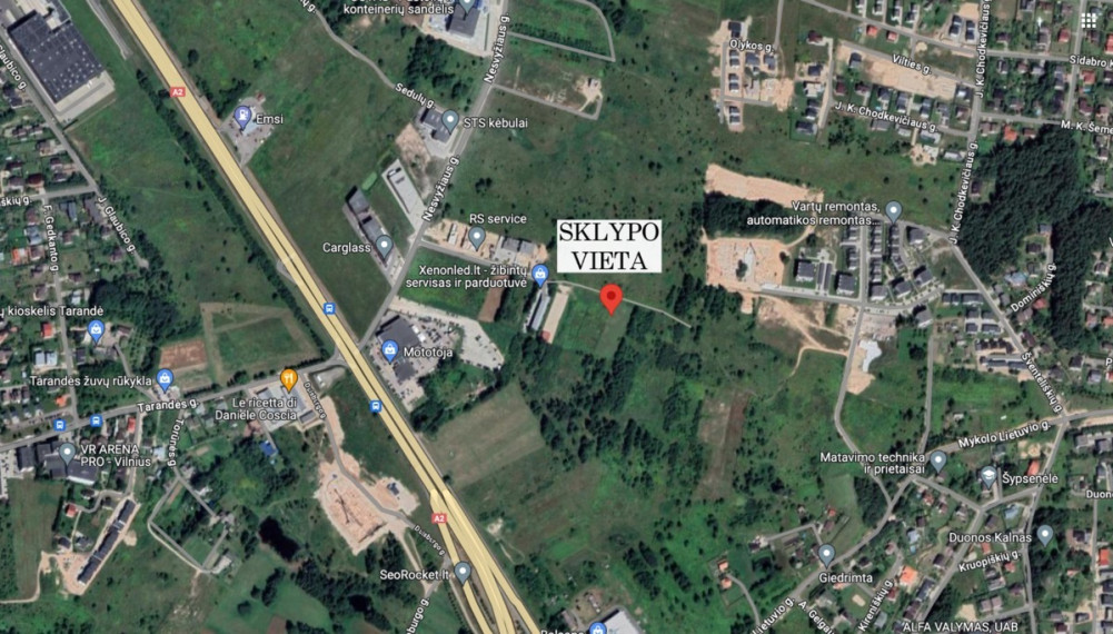 Parduodamas  sklypas Liubčios g., Fabijoniškės, Vilniaus m., Vilniaus m. sav., 25 a ploto 14
