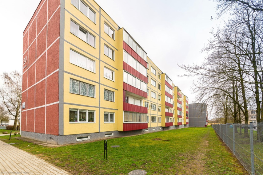 Parduodamas butas Rasos g.20, Lieporiai, Šiaulių m., Šiaulių m. sav., 44.26 m2 ploto, 2 kambariai 2