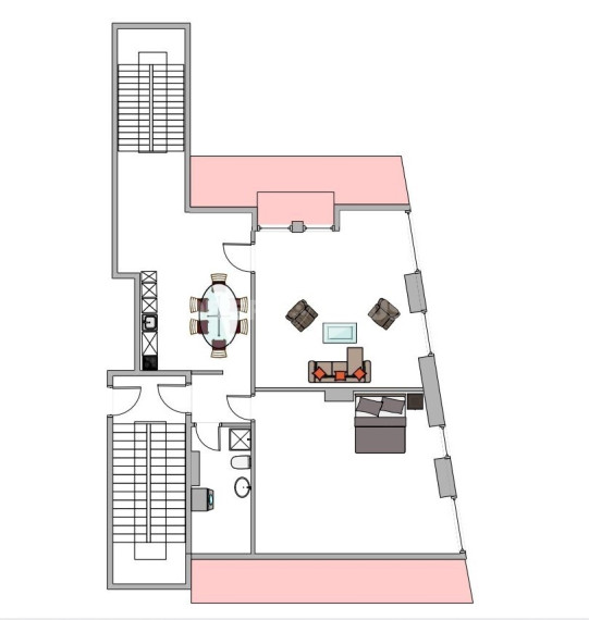 Parduodamas butas Vingrių g., Senamiestis, Vilniaus m., Vilniaus m. sav., 160 m2 ploto, 4 kambariai 4