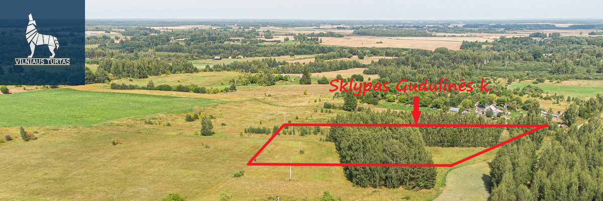 Parduodamas  sklypas Meiliakalnio, Gudulinės k., Širvintų r. sav., 55 a ploto 14