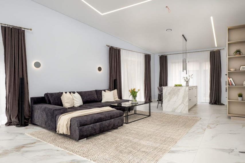 Parduodamas namas Filomatų g., Daržininkų k., Vilniaus r. sav., 138 m2 ploto, 1 aukštai 1