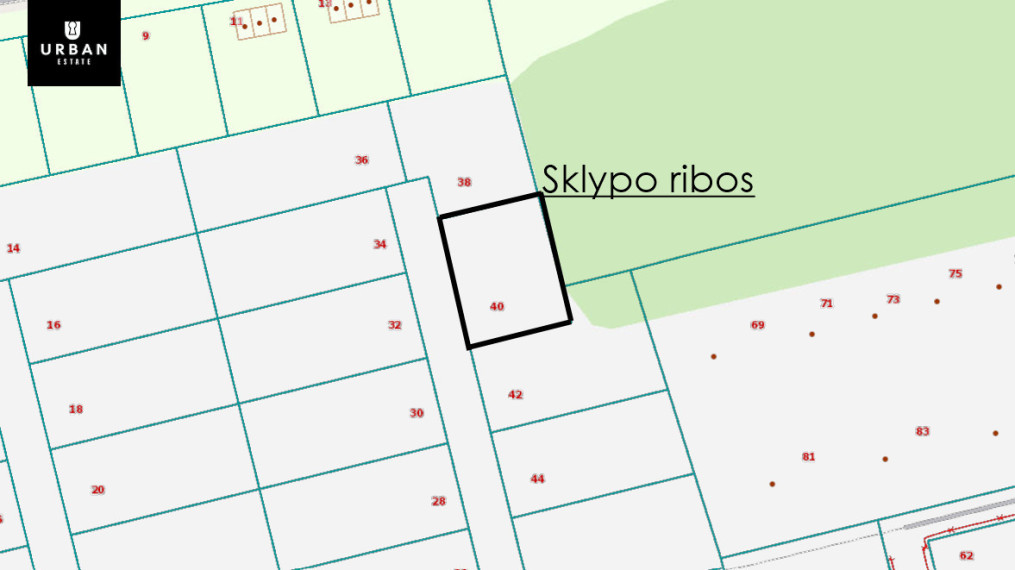 Parduodamas sklypas Plomėnų g., Trakų Vokėje, Vilniuje, 10.19 a ploto 3