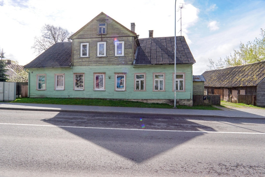 Parduodamas namas J. Tilvyčio g., Centras, Panevėžio m., Panevėžio m. sav., 44.89 m2 ploto, 1 aukštai 1