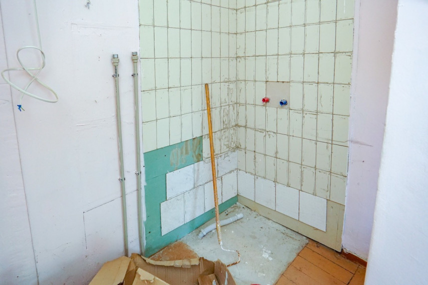 Parduodamas namas J. Tilvyčio g., Centras, Panevėžio m., Panevėžio m. sav., 44.89 m2 ploto, 1 aukštai 9