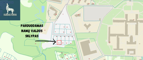Parduodamas  sklypas Nikolajaus Krainskio g., Naujoji Vilnia, Vilniaus m., Vilniaus m. sav., 8.08 a ploto 5