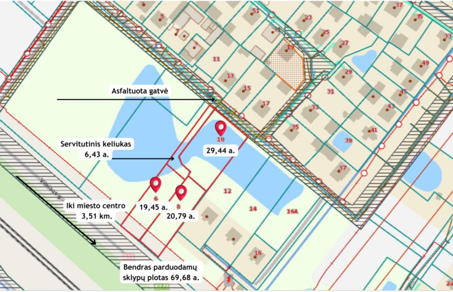 Parduodamas  sklypas Jaunystės g.10, Vijolių k., Šiaulių r. sav., 29.44 a ploto 11